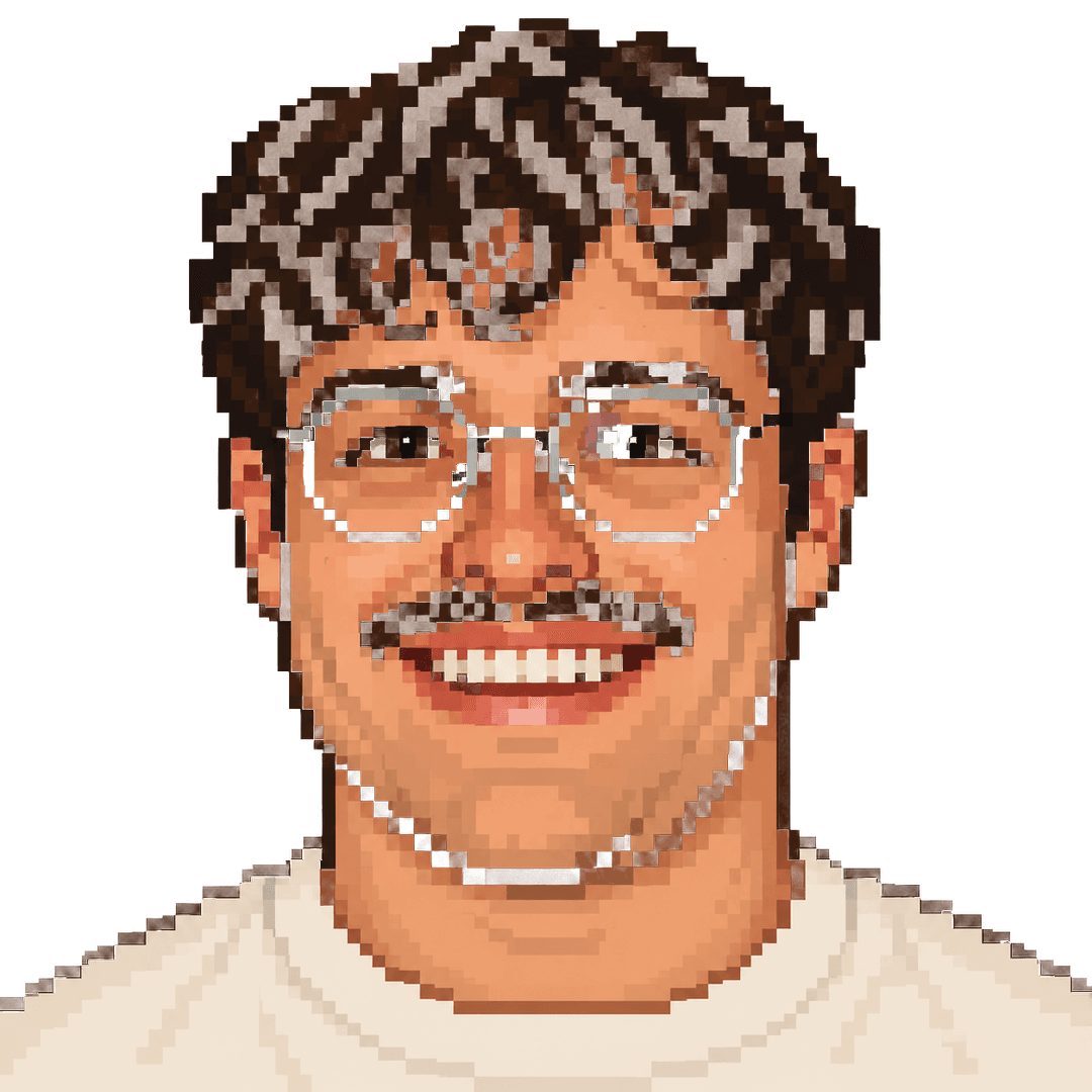 Rob Haynes 8-bit portrait